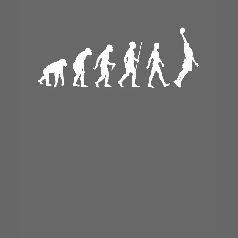 Basketball Evolution Geschenk