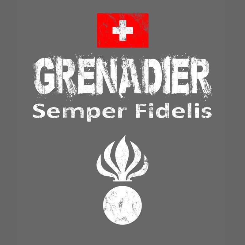 Grenadier Schweiz Militär Armee Isone Geschenk