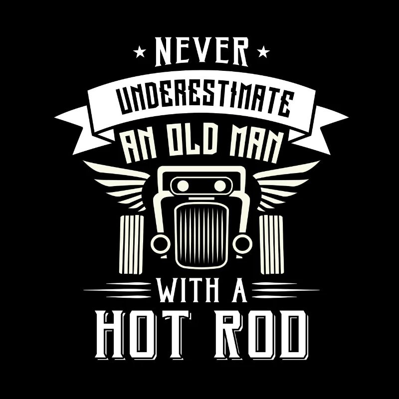 Never underestimate an old man with a Hot Rod