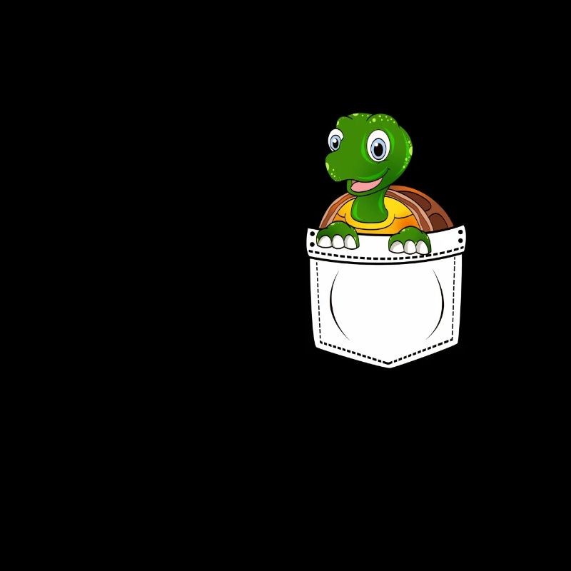 Turtle Reptiles Chest Bag Gift Kawaii