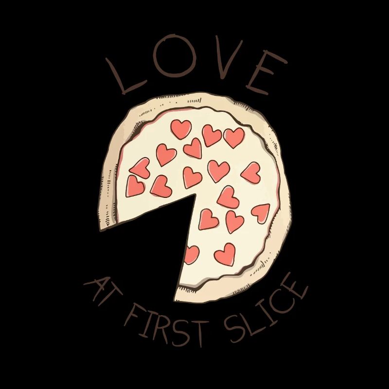 Pizza Love At First Slice