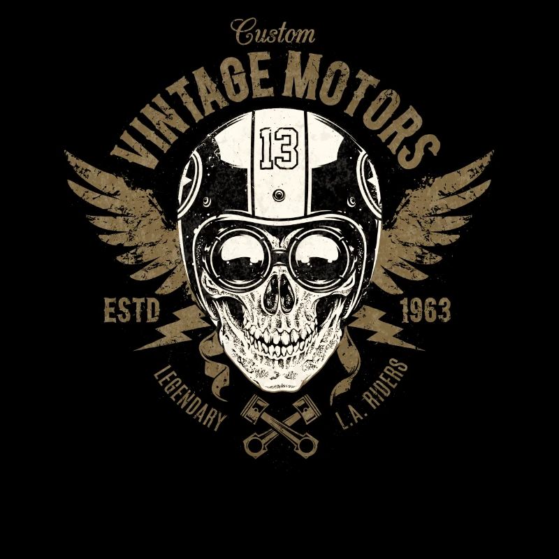 Biker Shirt Custom Vintage