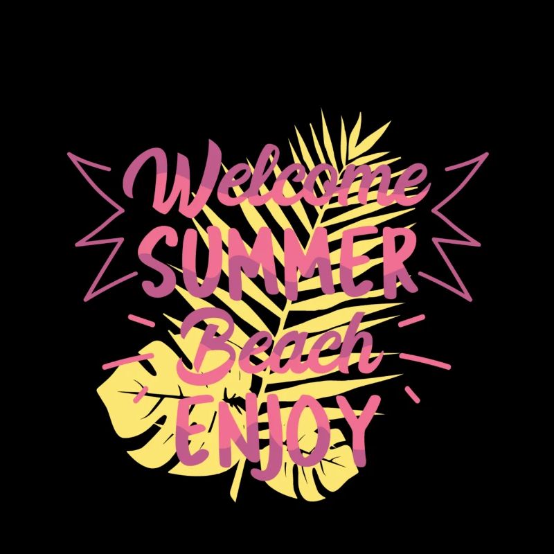 Willkommenes Sommer-Strand-Geschenk-Shirt