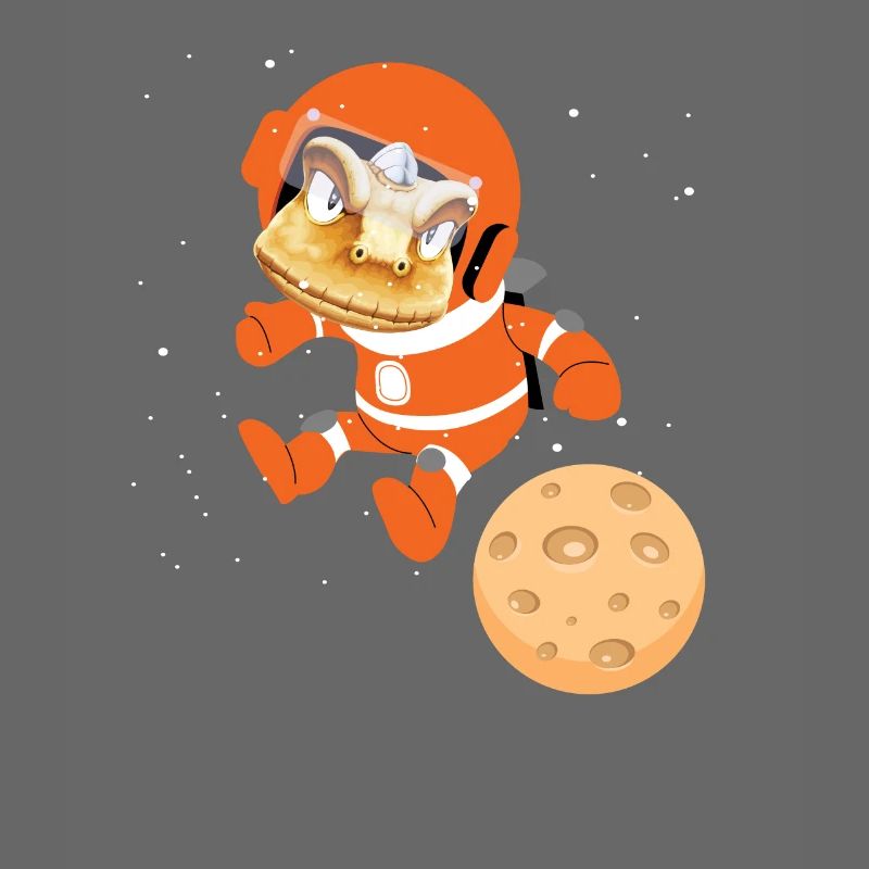 Astronaute de l'espace dinosaure