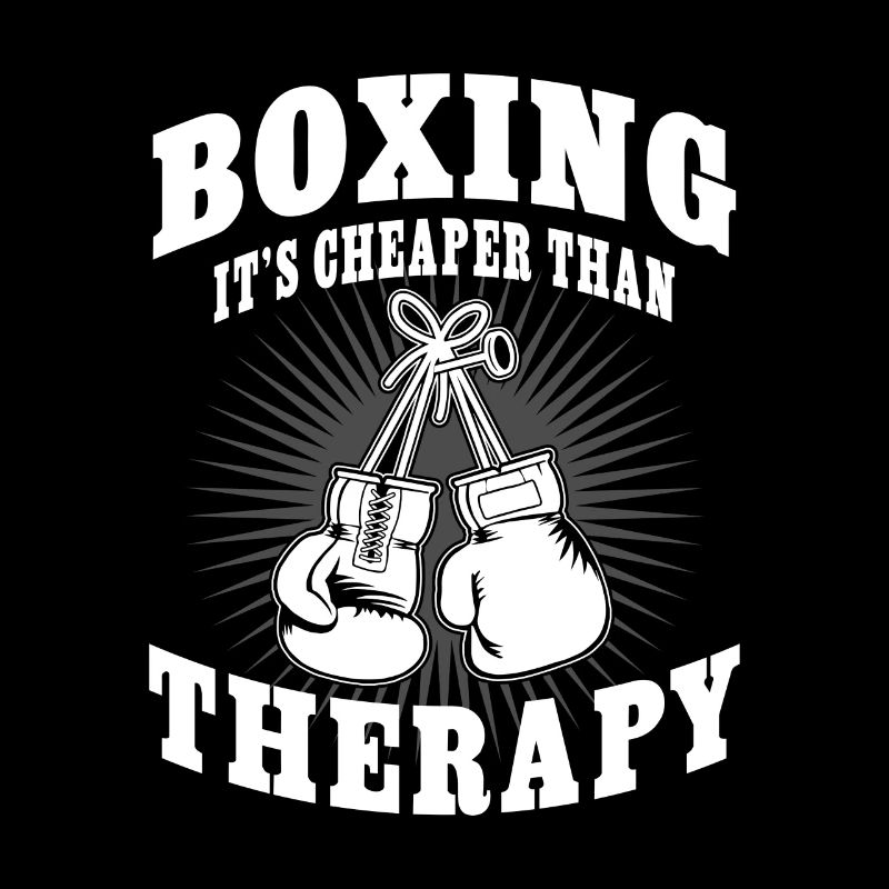 Boxing it's cheaper than Therapy