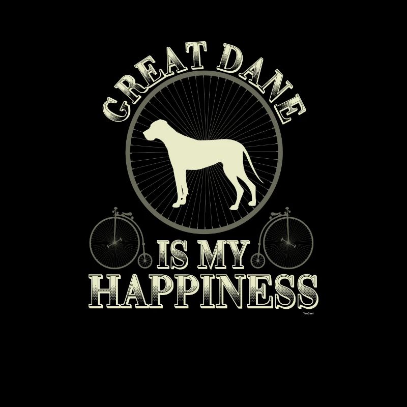 Great Dane est mon bonheur
