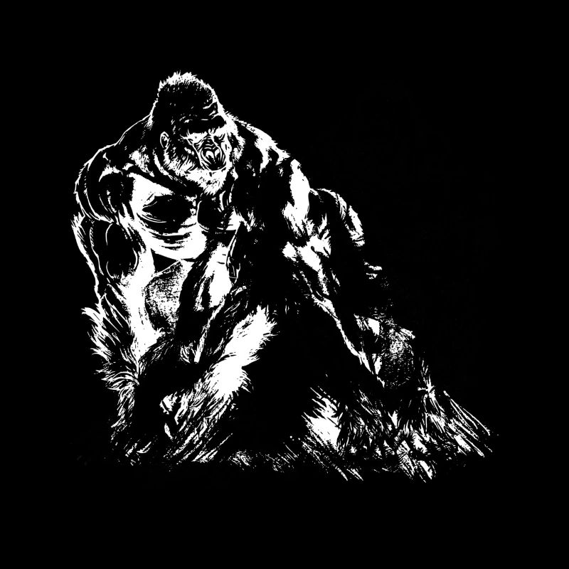Gorilla BlancoyBlack