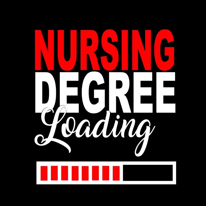Nursing Degree Loading Geschenk T-Shirt Ausbildung