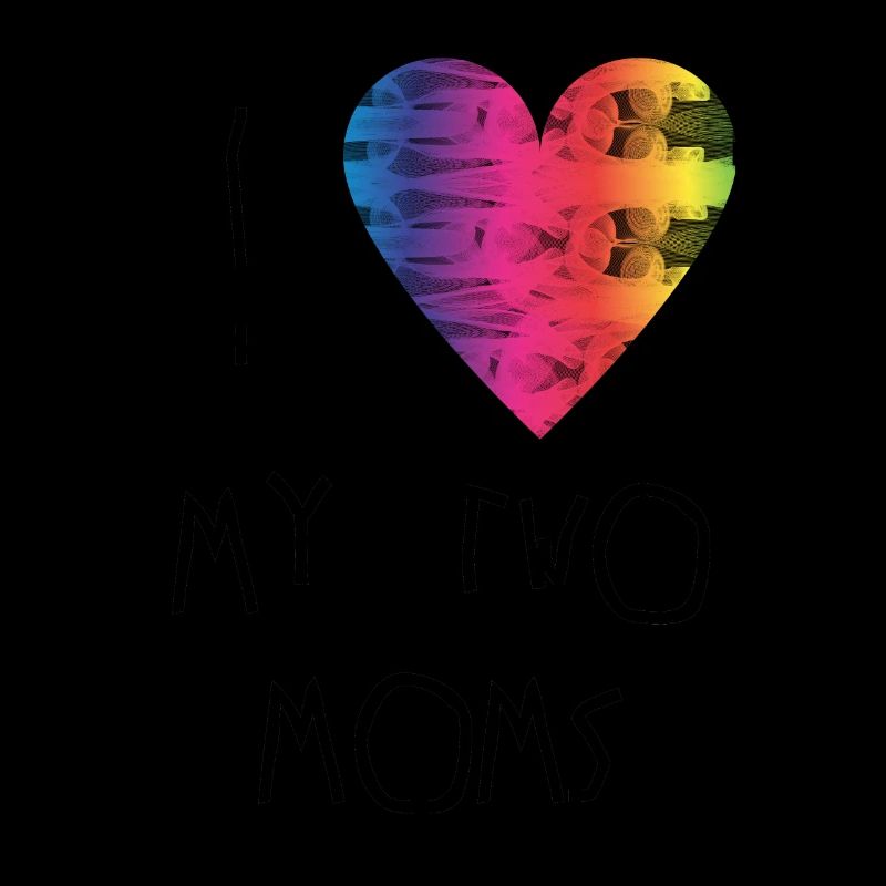 Geschenk für Regenbogenkind - LGBT Kind - 2 Moms