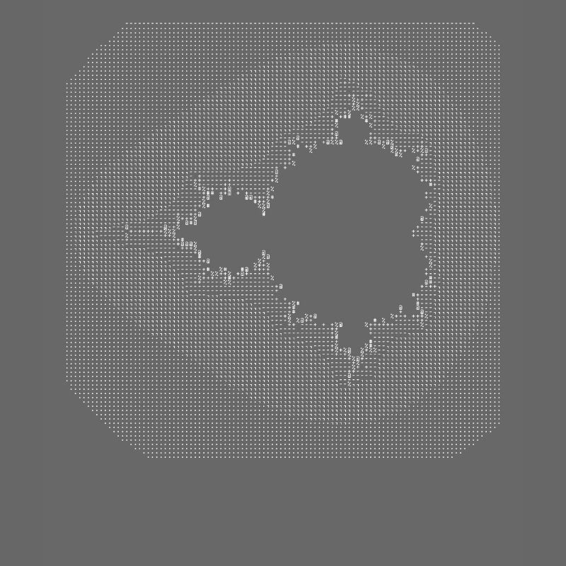 nerd mandelbrot ascii code programmer pc hacker IT