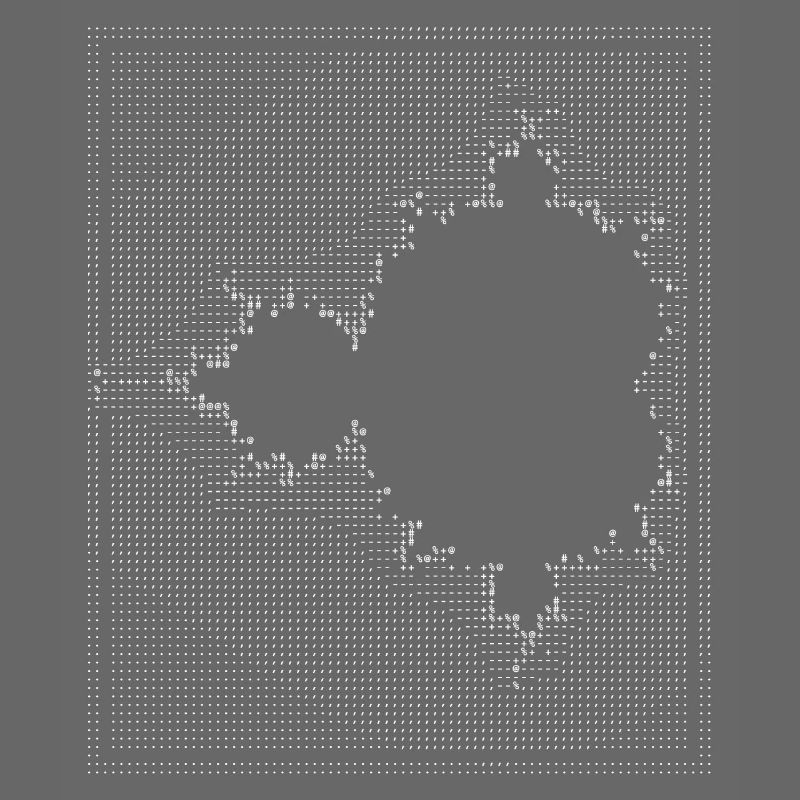 nerd mandelbrot ascii pomme mâle code programer