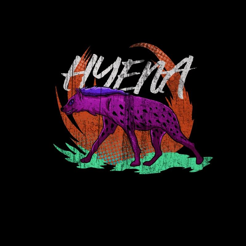 Hyäne Wildtier Afrika Safari Aasfresser Geschenk