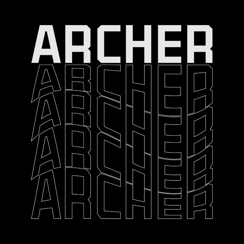 Lettrage de la grille Archer