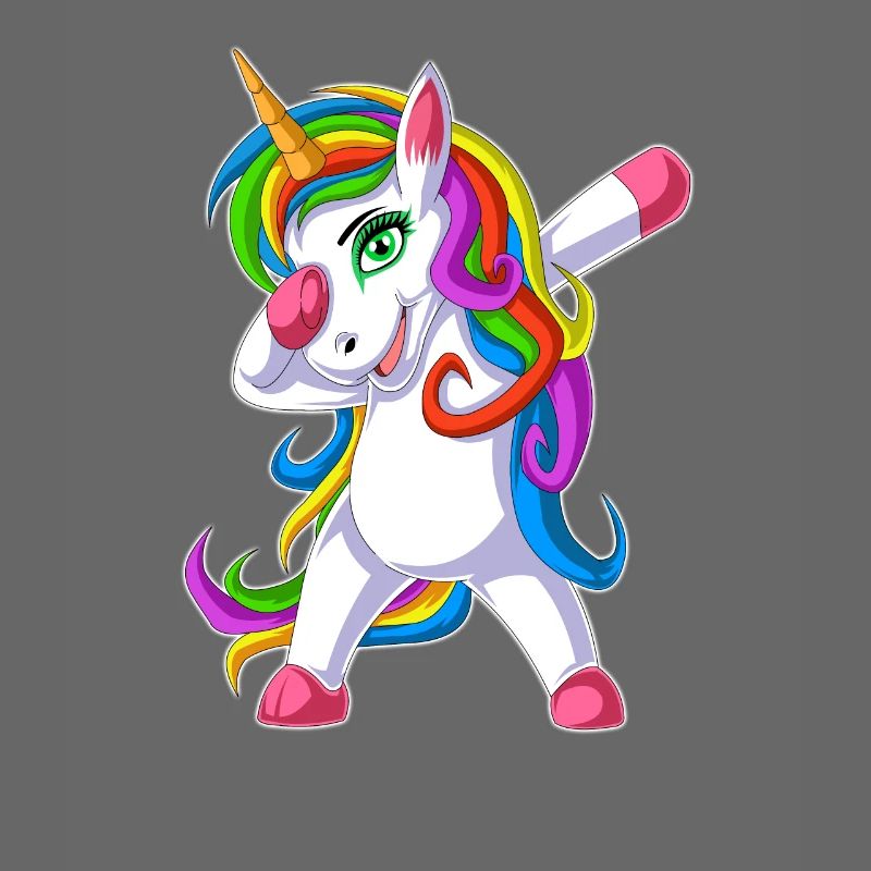 dabbing Einhorn