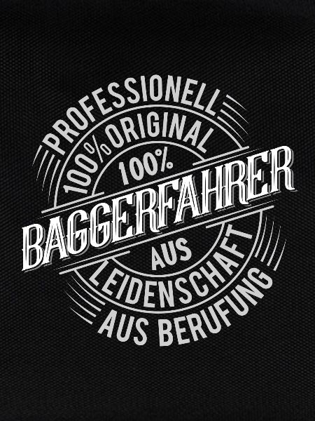 Baggerfahrer