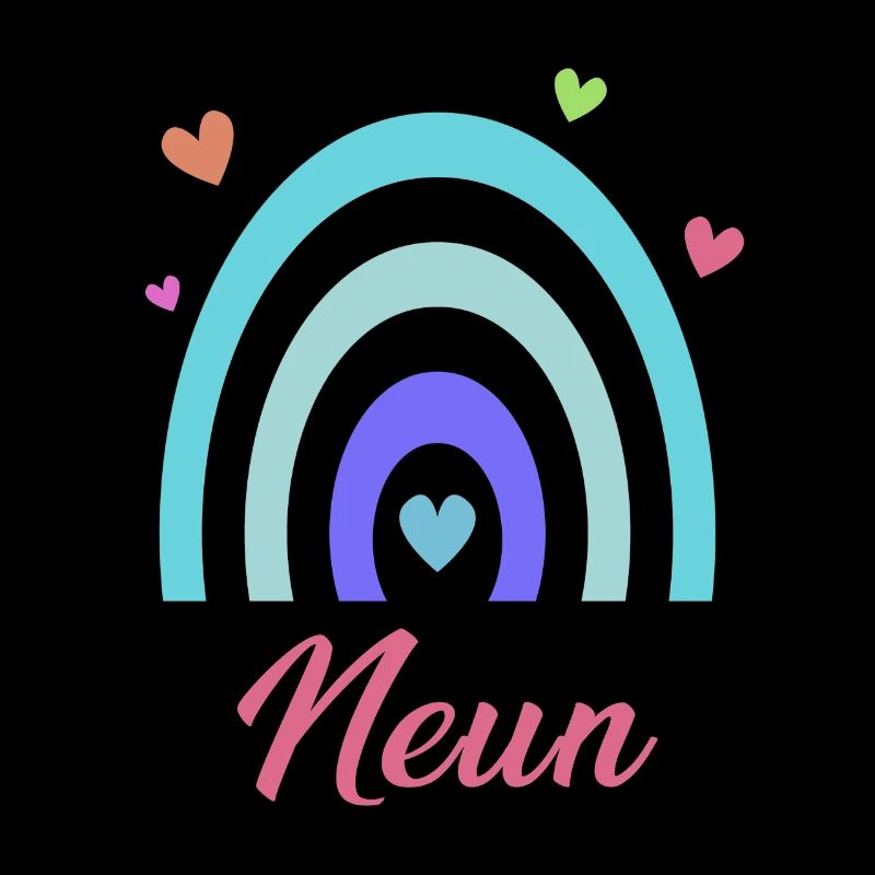 9. Geburtstag Regenbogen
