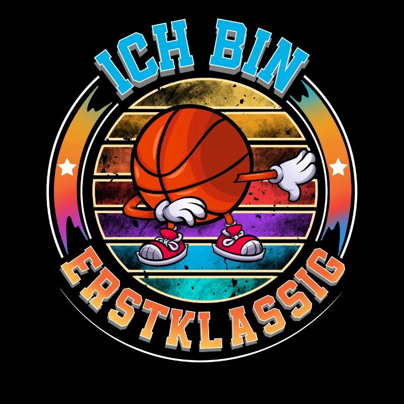 Ich Bin Erstklassig Einschulung Basketball
