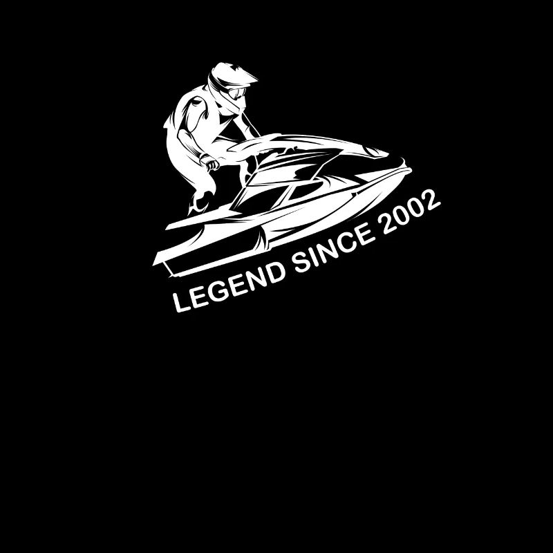 Legendary Jet Ski Driver Birthday Vintage
