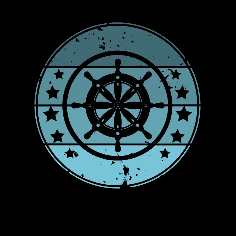Steering Wheel Captain Sailing Sailor Motorboat Ship