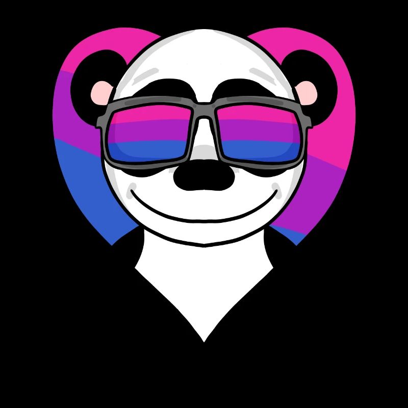 Bisexuell Panda Geschenk