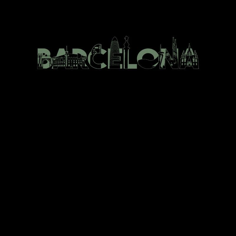 Barcelona Skyline Tshirt