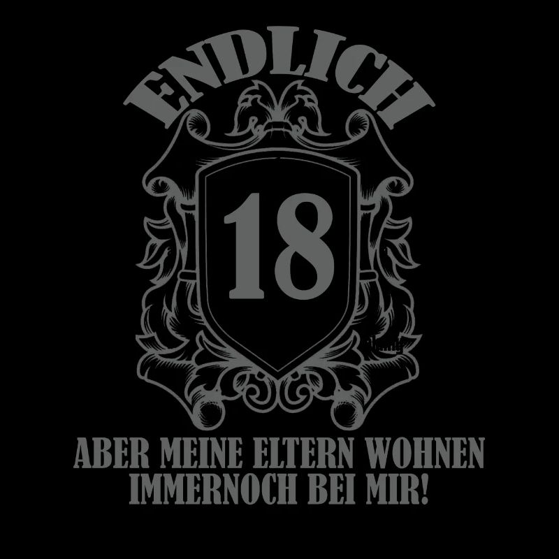 Endlich 18 Gebuststag Spruch