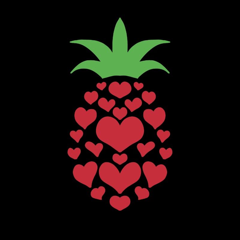 Ananas Herz