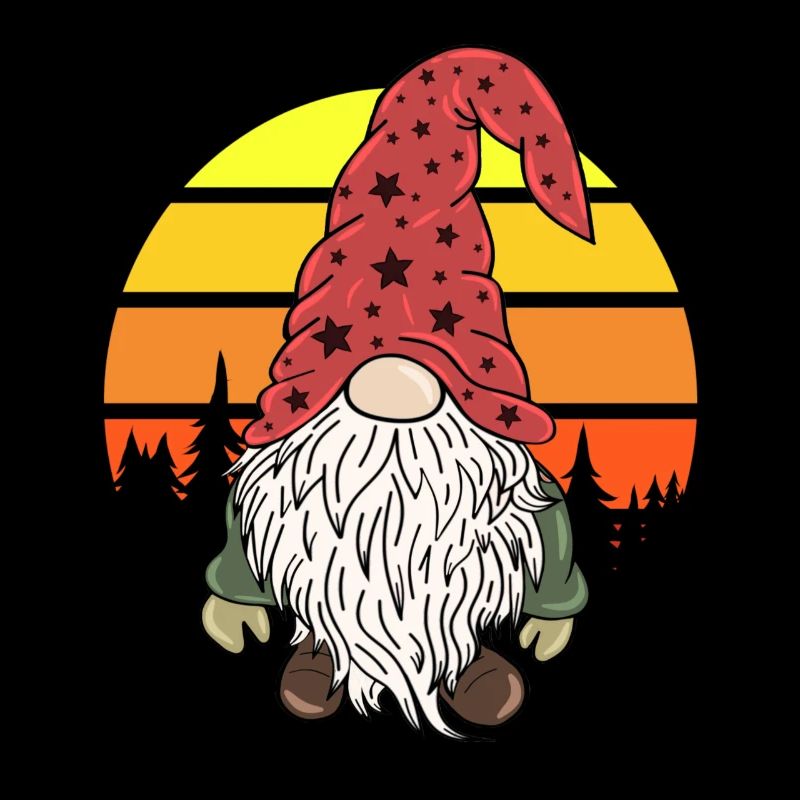 Christmas Dwarf Gnome Vintage