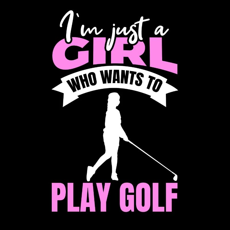 Golfer Mädchen