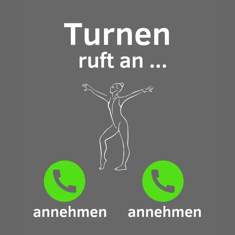 Turnen ruft an - annehmen oder annehmen?