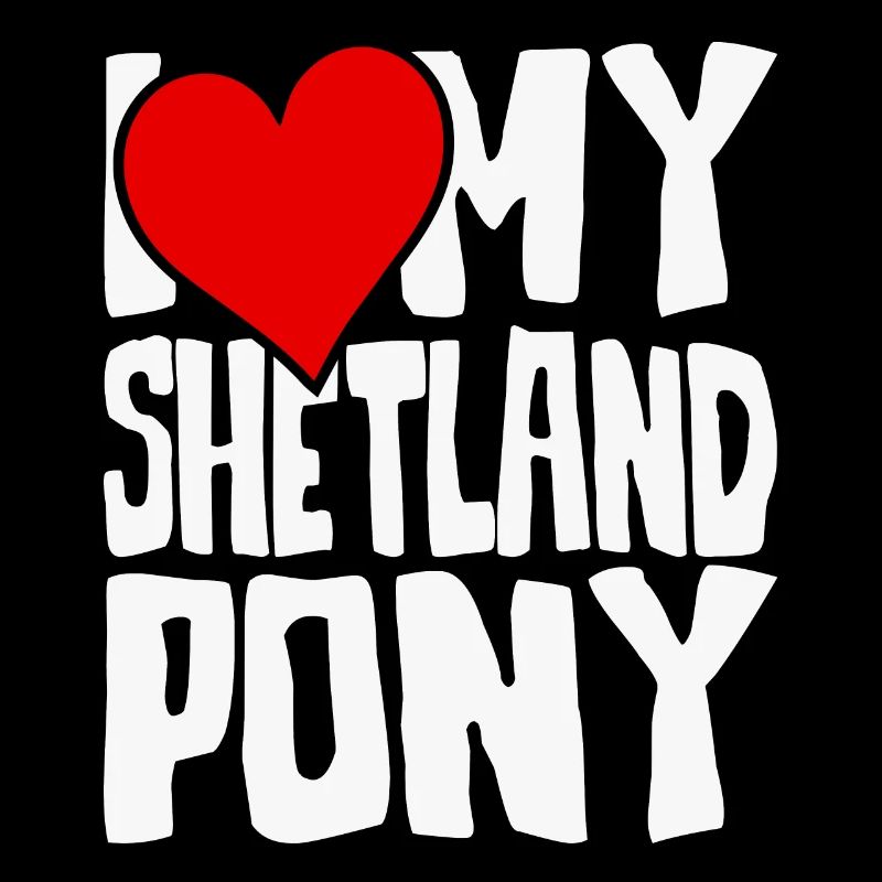 J’adore mon poney Shetland