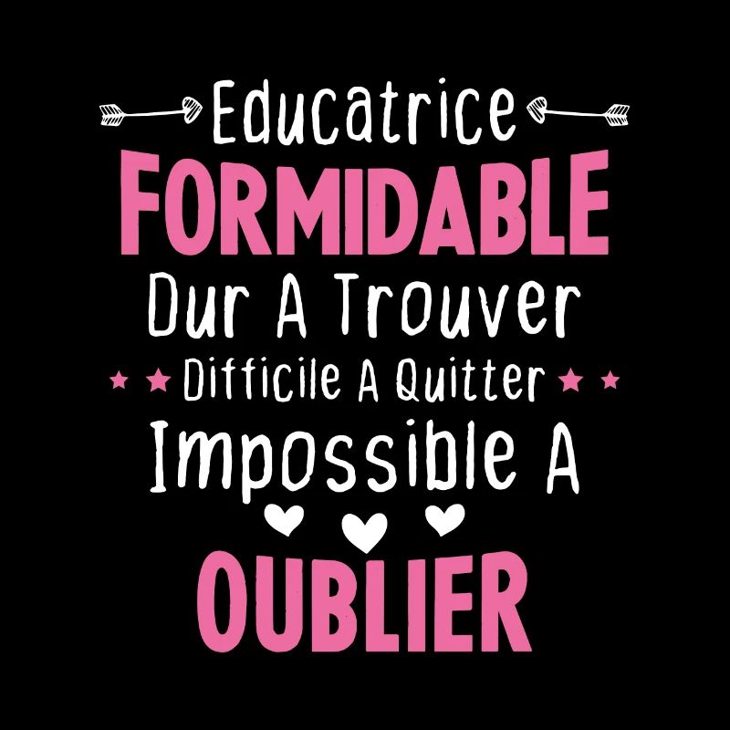 Éducatrice formidable cadeau Éducatrice d'école