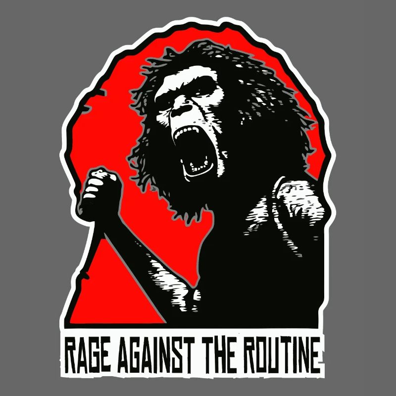 Homo erectus - Anger against routine