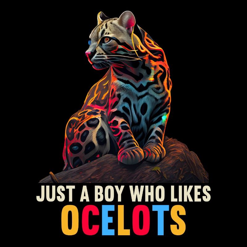 juste un garçon qui aime Ocelots Ocelot ocelot ocelot