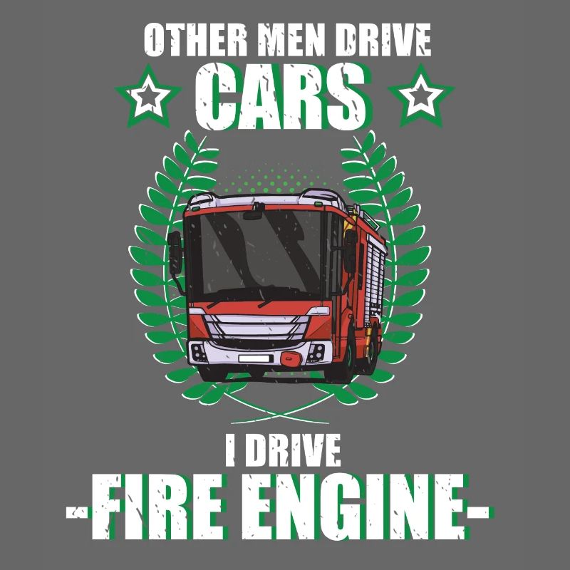Firefighter Firefighter Fire Engine Profession Gift