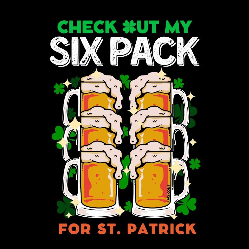 Mon Six Pack bières c'est délicieux Saint Patrick