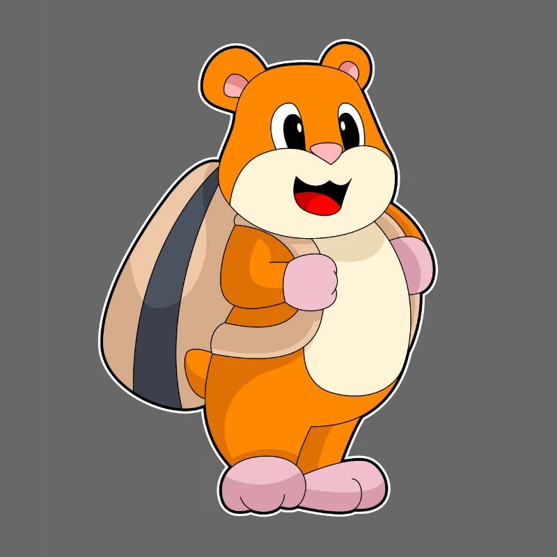 Hamster Samen Rucksack