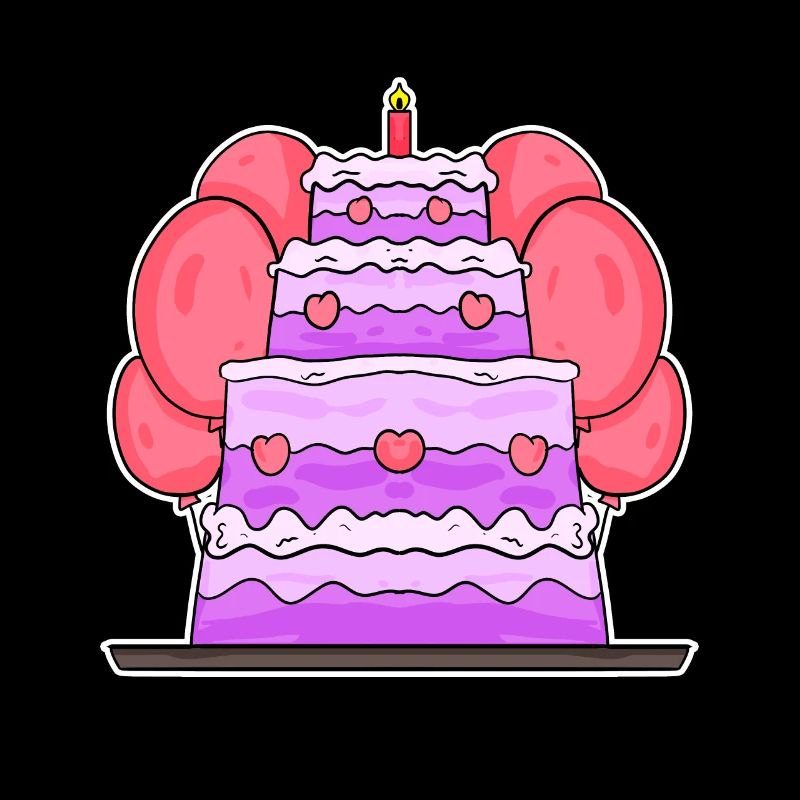 Gâteau Joyeux anniversaire