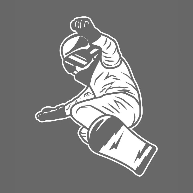 Snowboard Junge