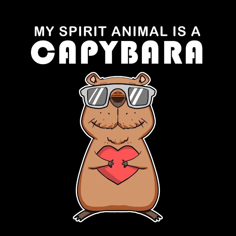 Capybara Wasserschwein Geschenk