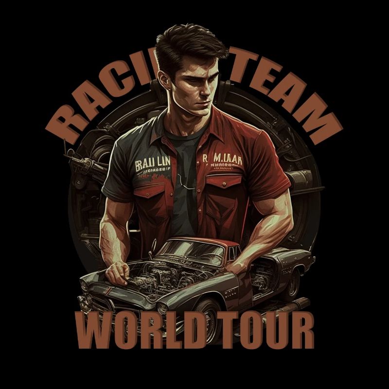 Rennteam Mechaniker