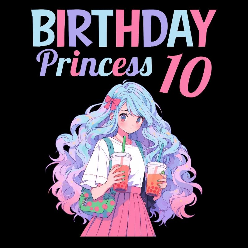 Anime Mandga Boba Bubble Tea 10e anniversaire
