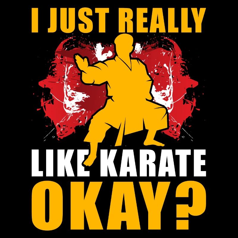 Ich mag Karate einfach sehr, okay?