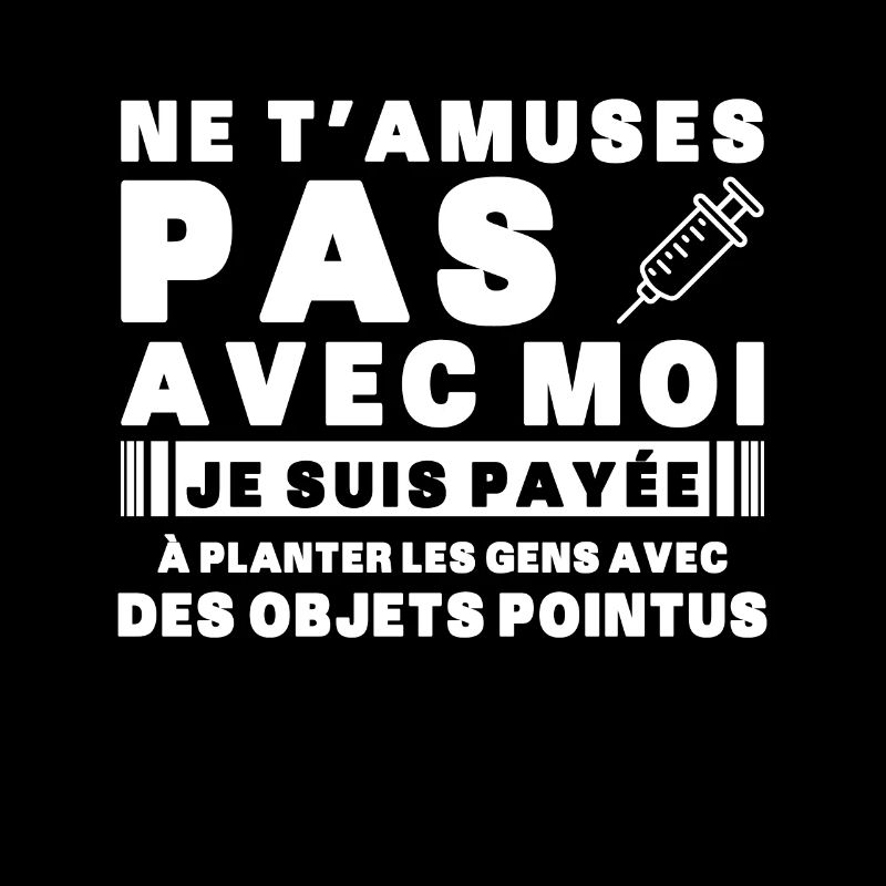 Infirmière Humour Idée de cadeau Prise de sang