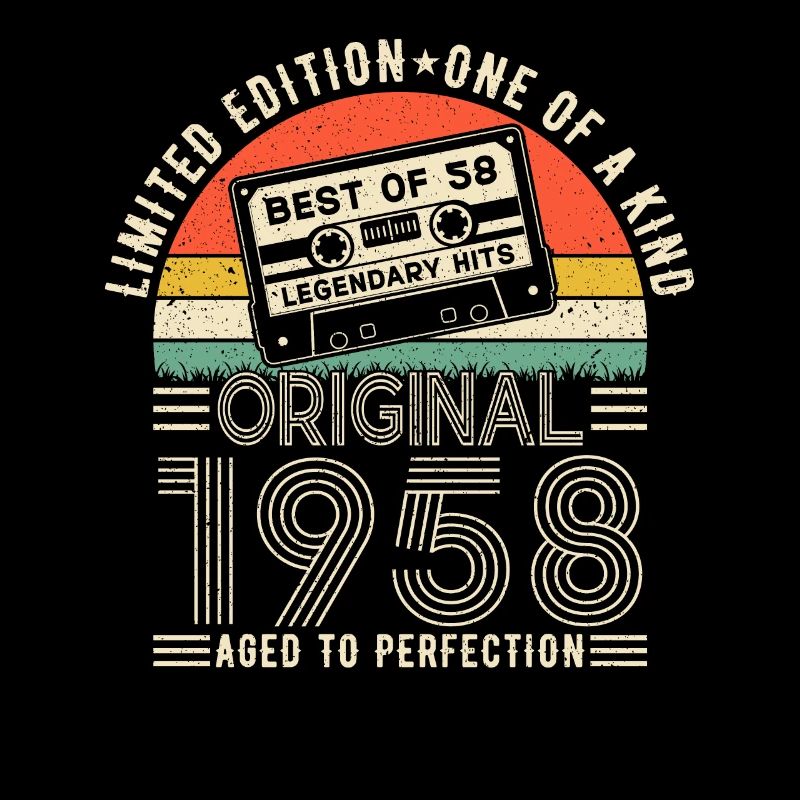 Vintage 1958 Birthday Gift