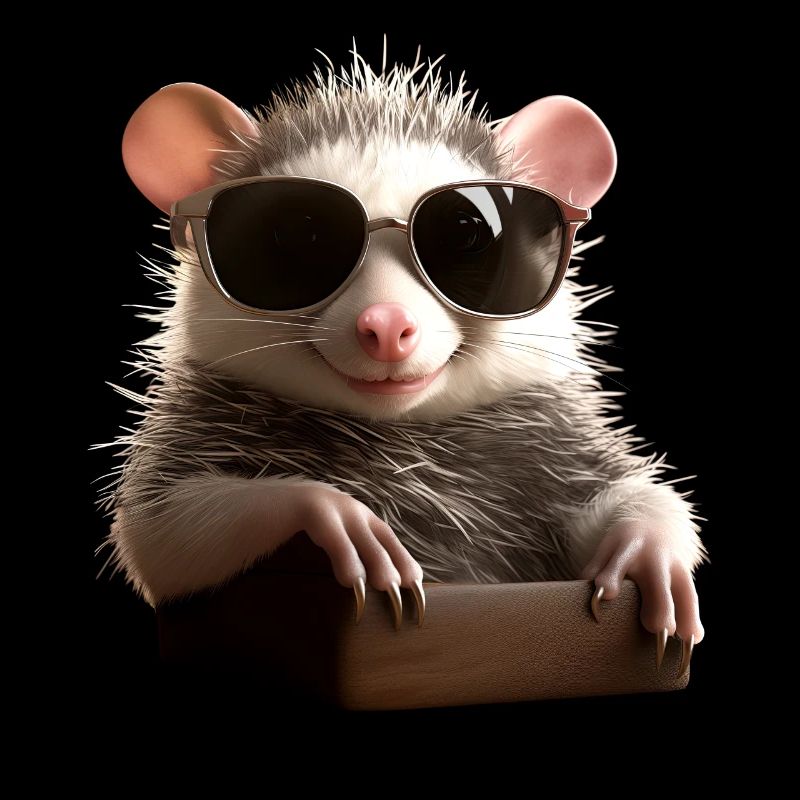Opossum Opossum Didelphis Opossums mignons Opossum
