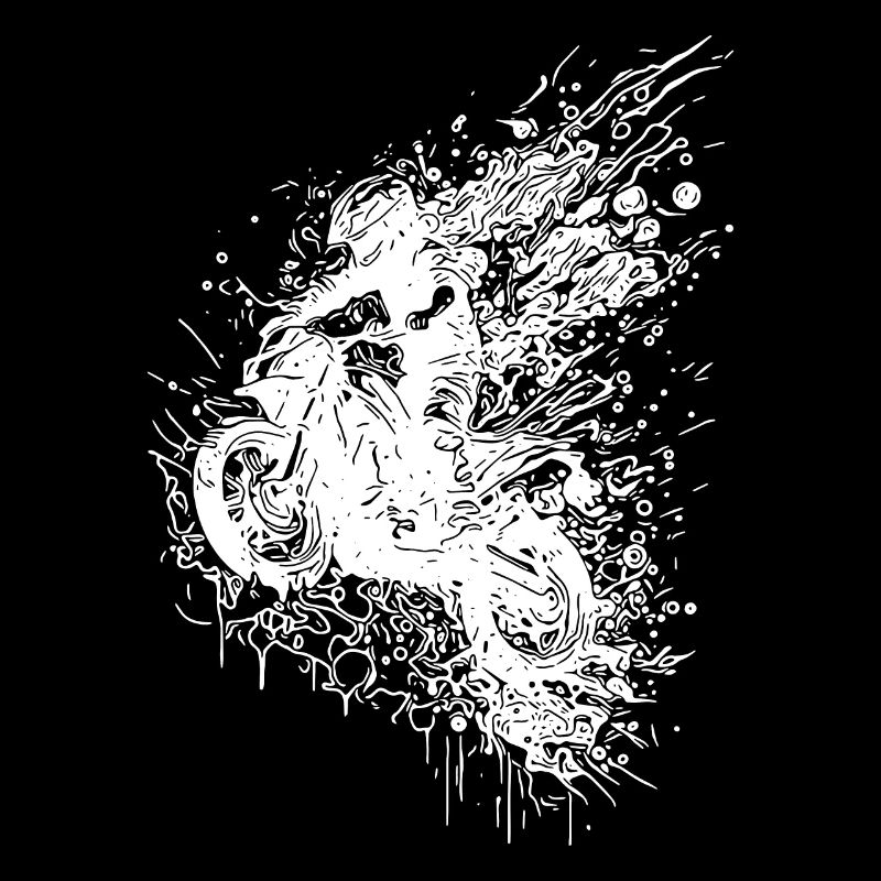 Course de moto Slippery Floor Splash Jump
