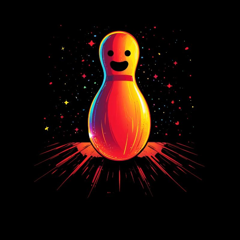 Cartoon Bowling Retrowave