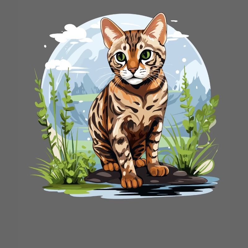Chat du Bengale Bengalkatze