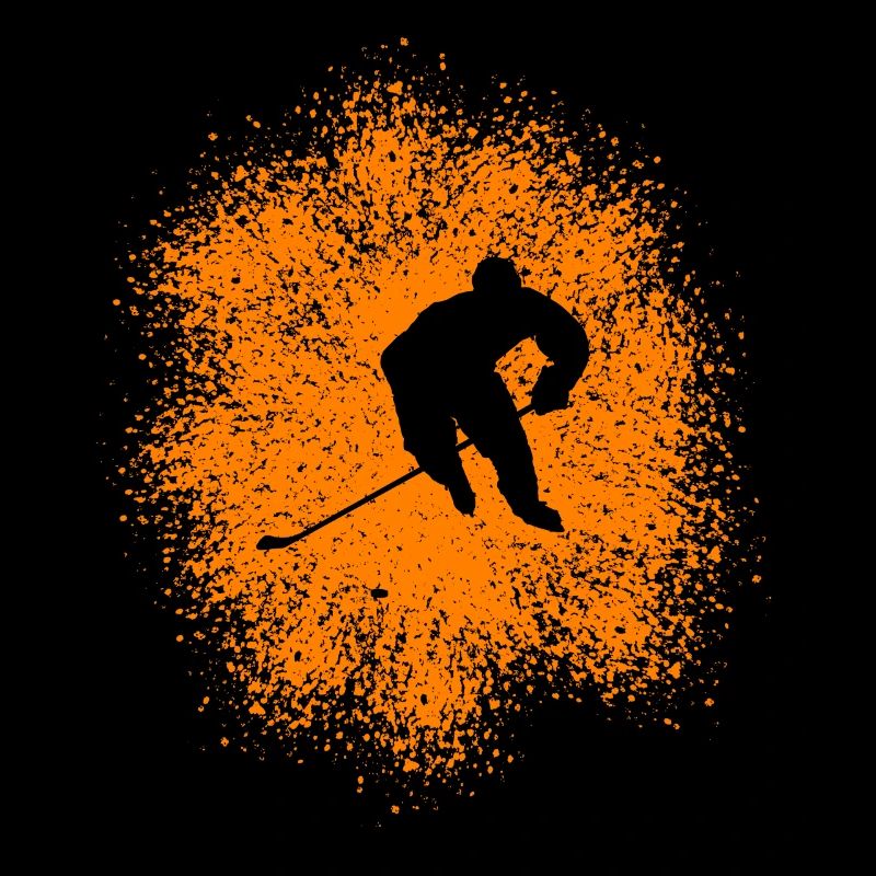 Eishockey – Spieler auf dem Eis